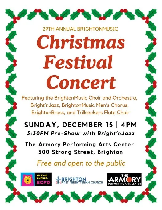 29th Annual Brightonmusic Christmas Festival Concert