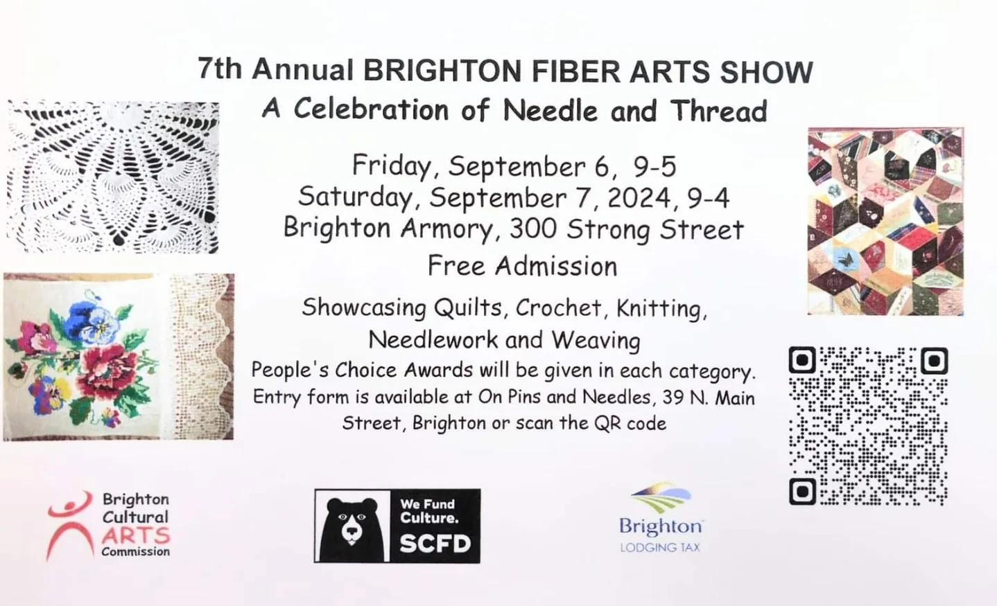 Brighton Fiber Arts Show