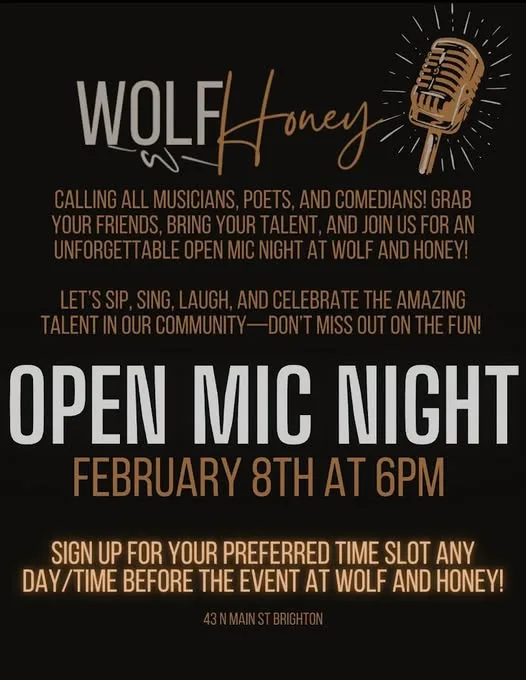 Open Mic Night at Wolf & Honey